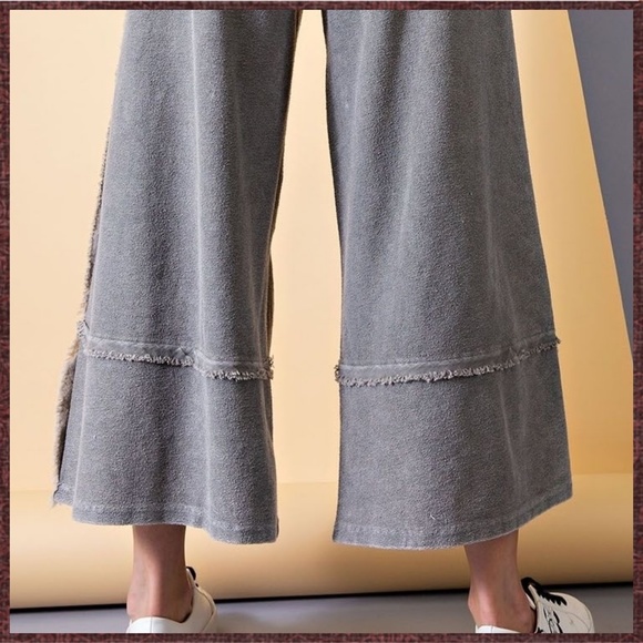 easel Pants & Jumpsuits Easel Criss Cross Ultra Wide Leg Palazzo